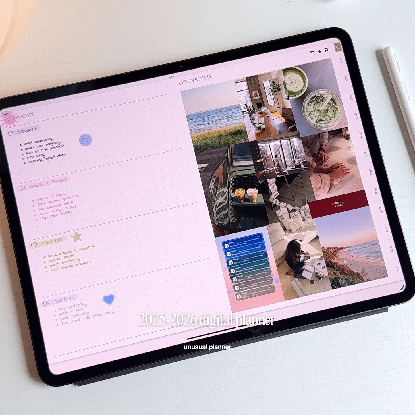 Freeform Mid-Year Planner