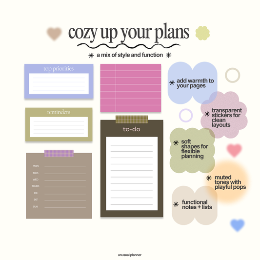 Cozy Essential Stickers