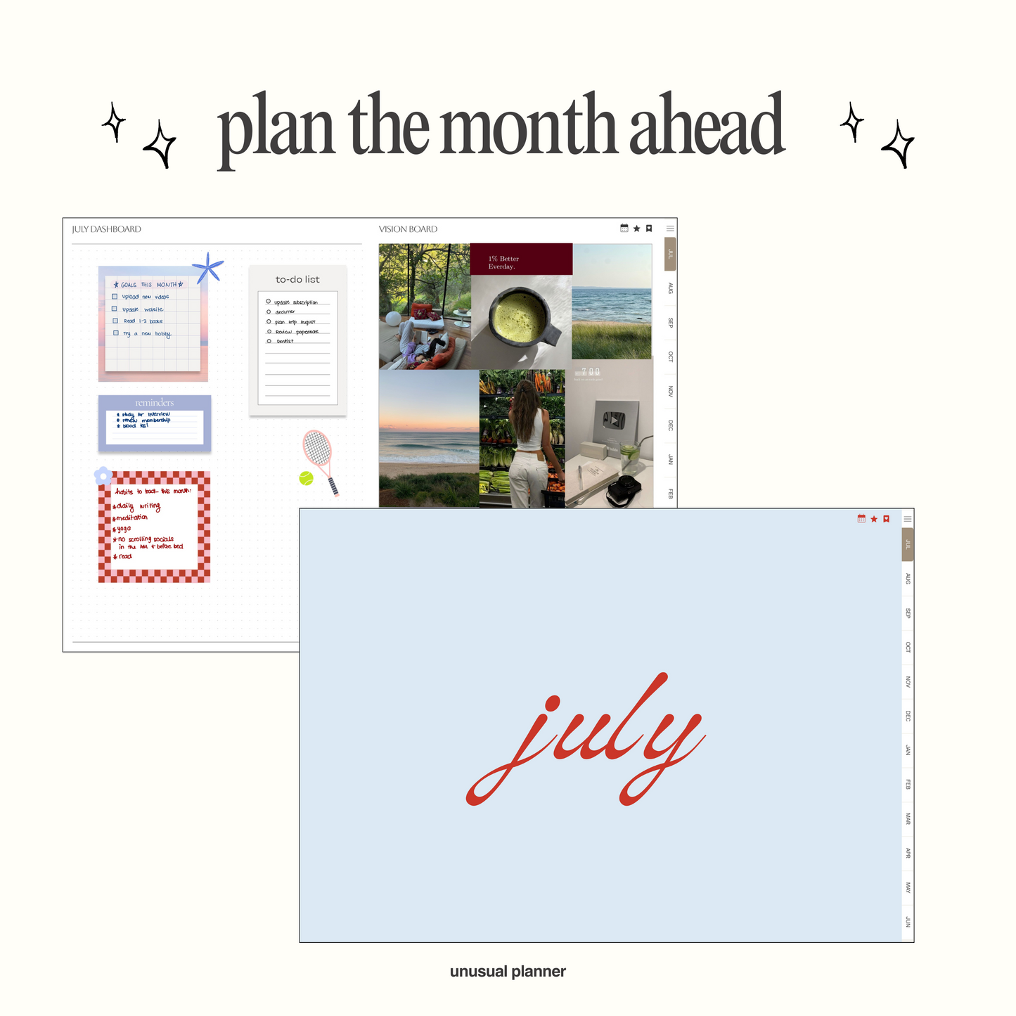 Freeform Mid-Year Planner