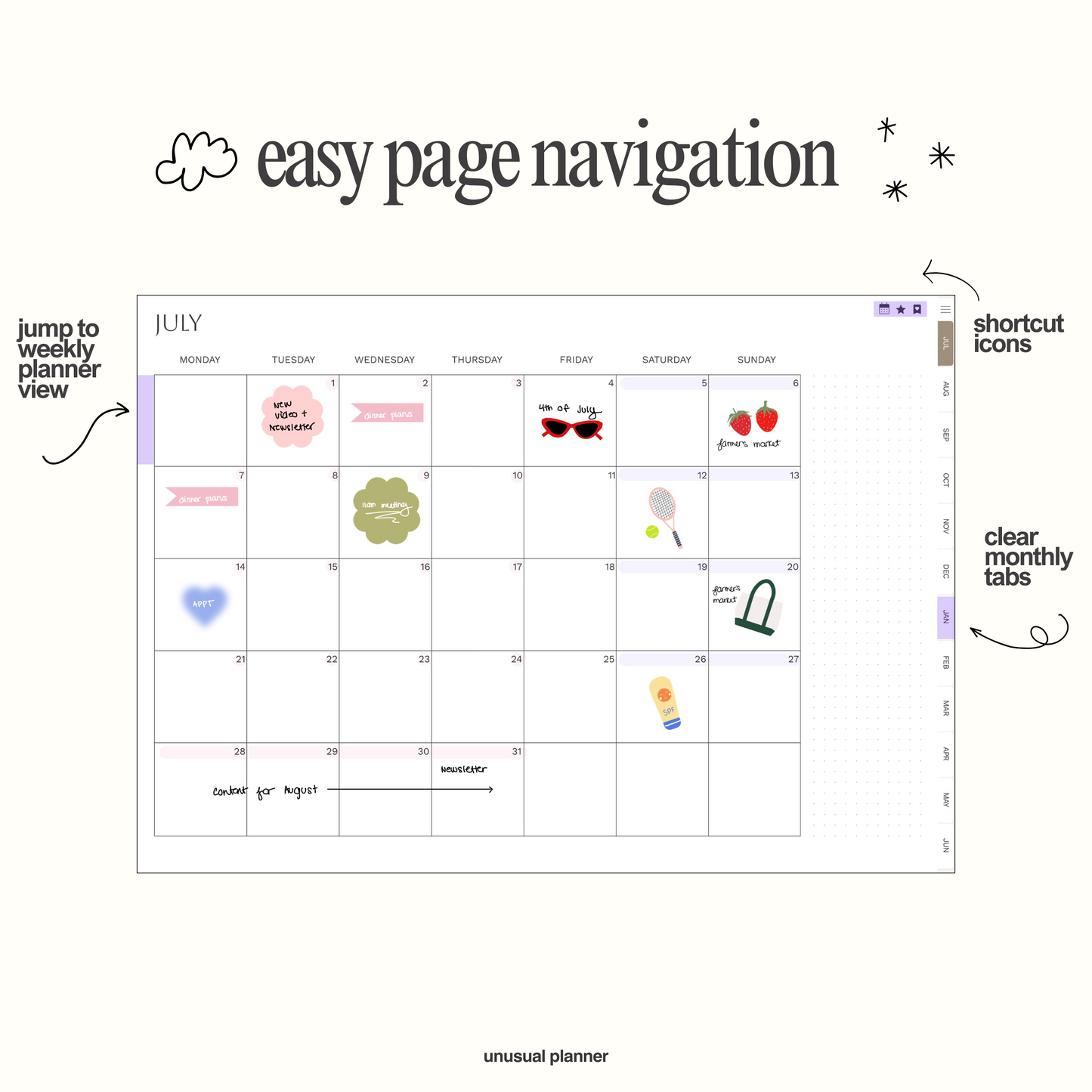 Freeform Mid-Year Planner