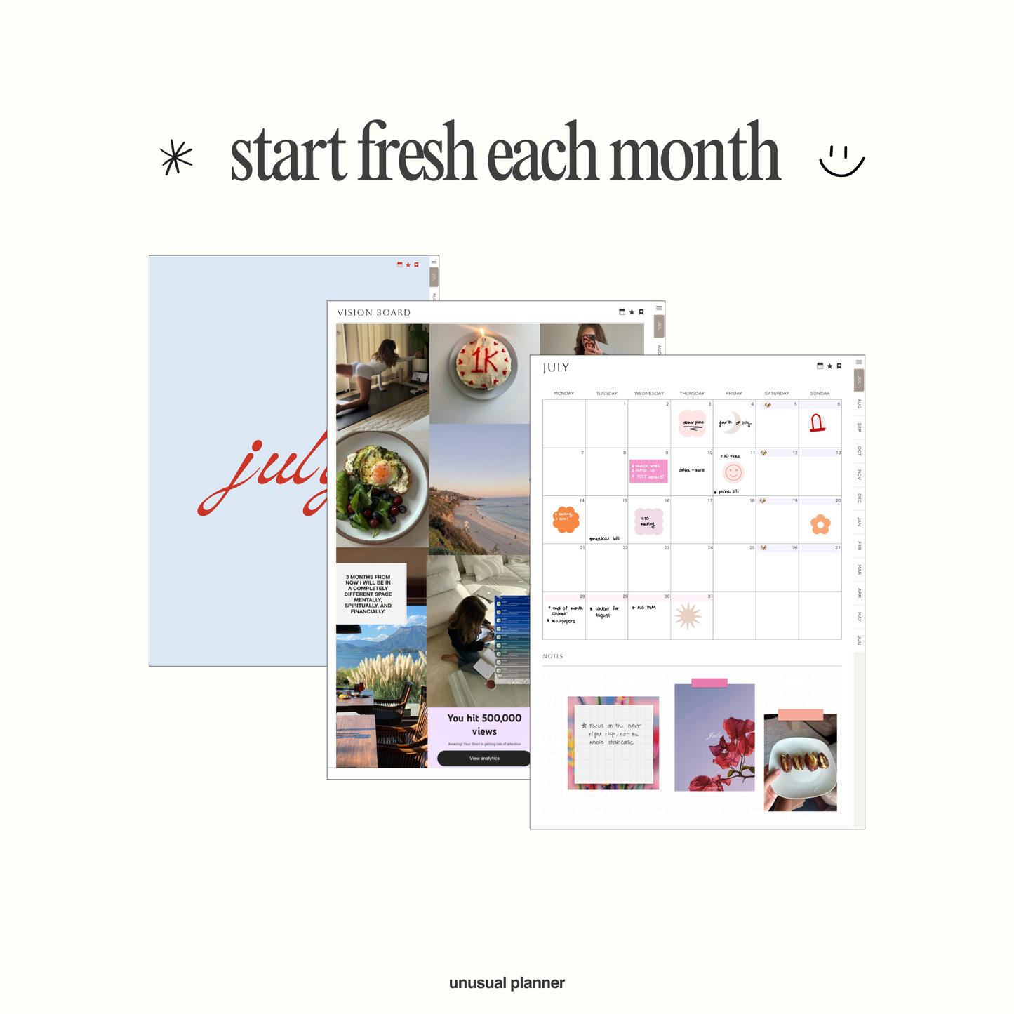 Focus Mid-Year Planner