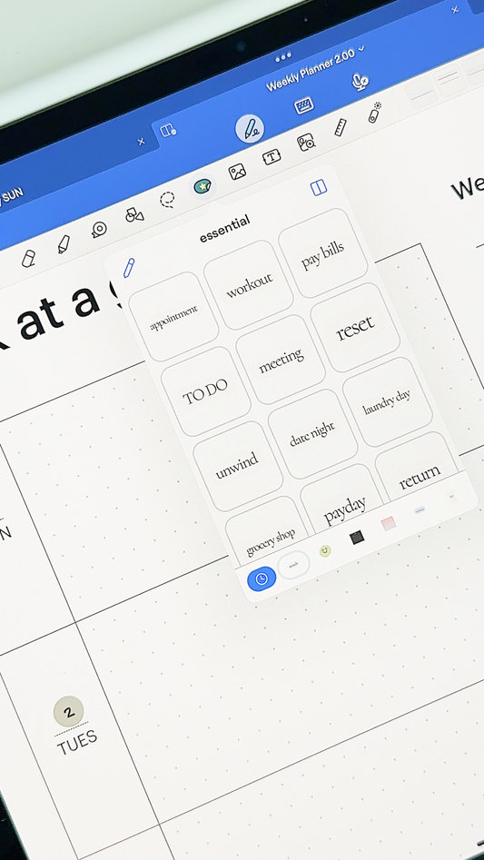 Everyday Essentials Sticker Pack