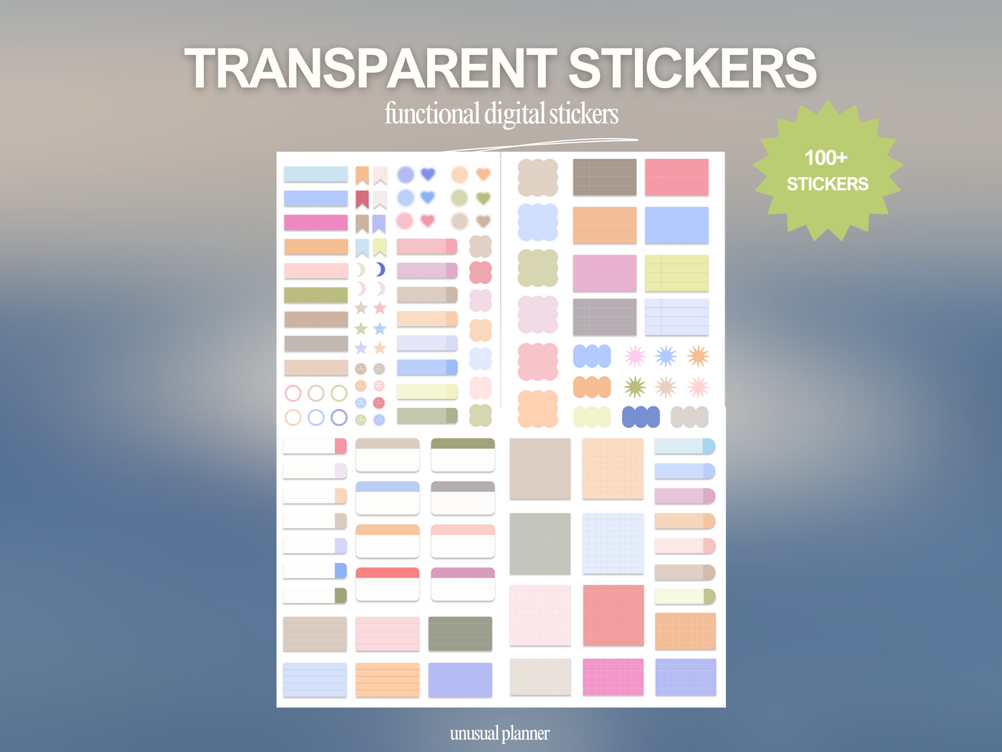 Transparent Stickers