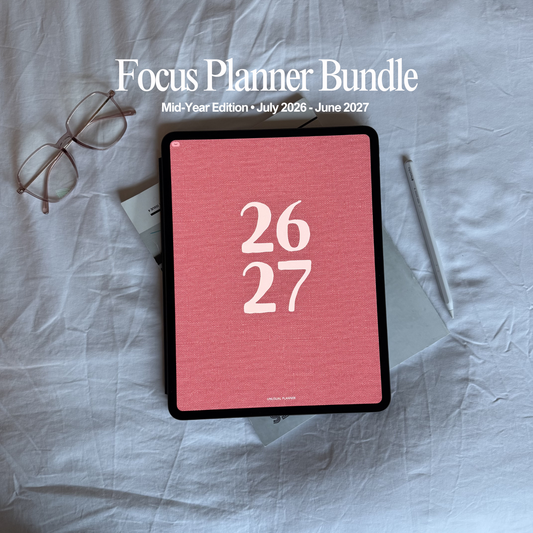 2026-2027 Focus Planner Bundle