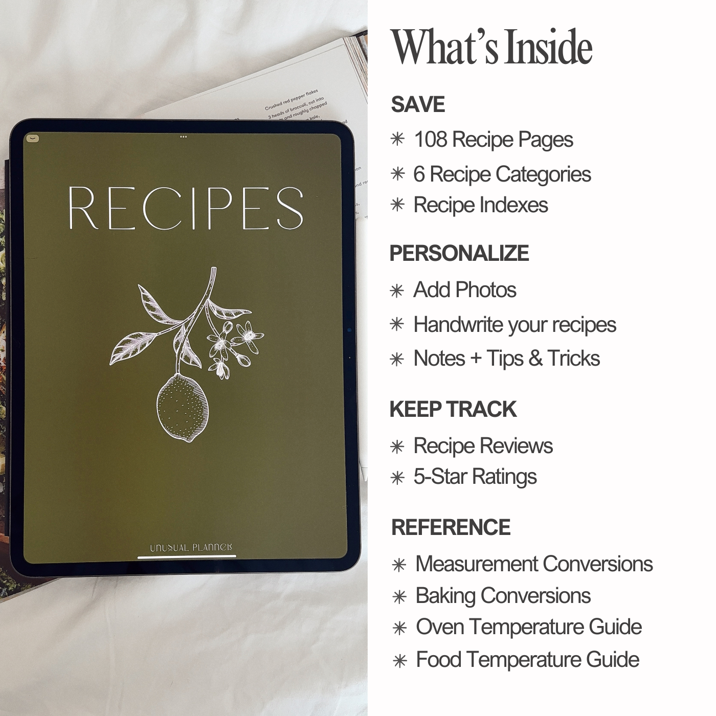 Create-your-own Cookbook | Recipe Book