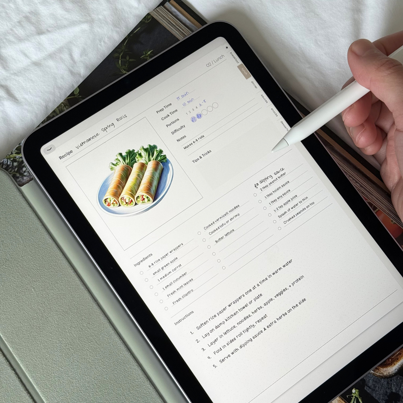 Create-your-own Cookbook | Recipe Book