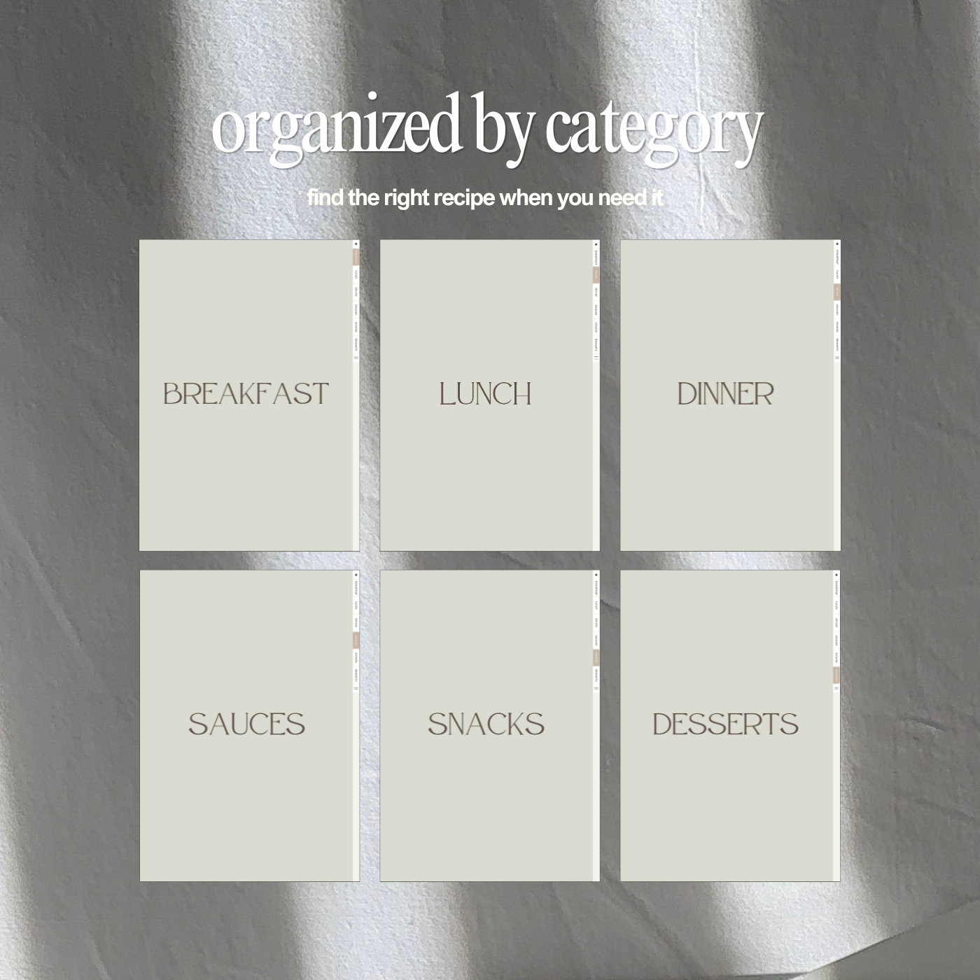 Create-your-own Cookbook | Recipe Book