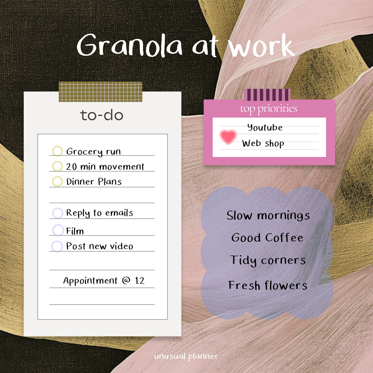 Granola Handwritten Font