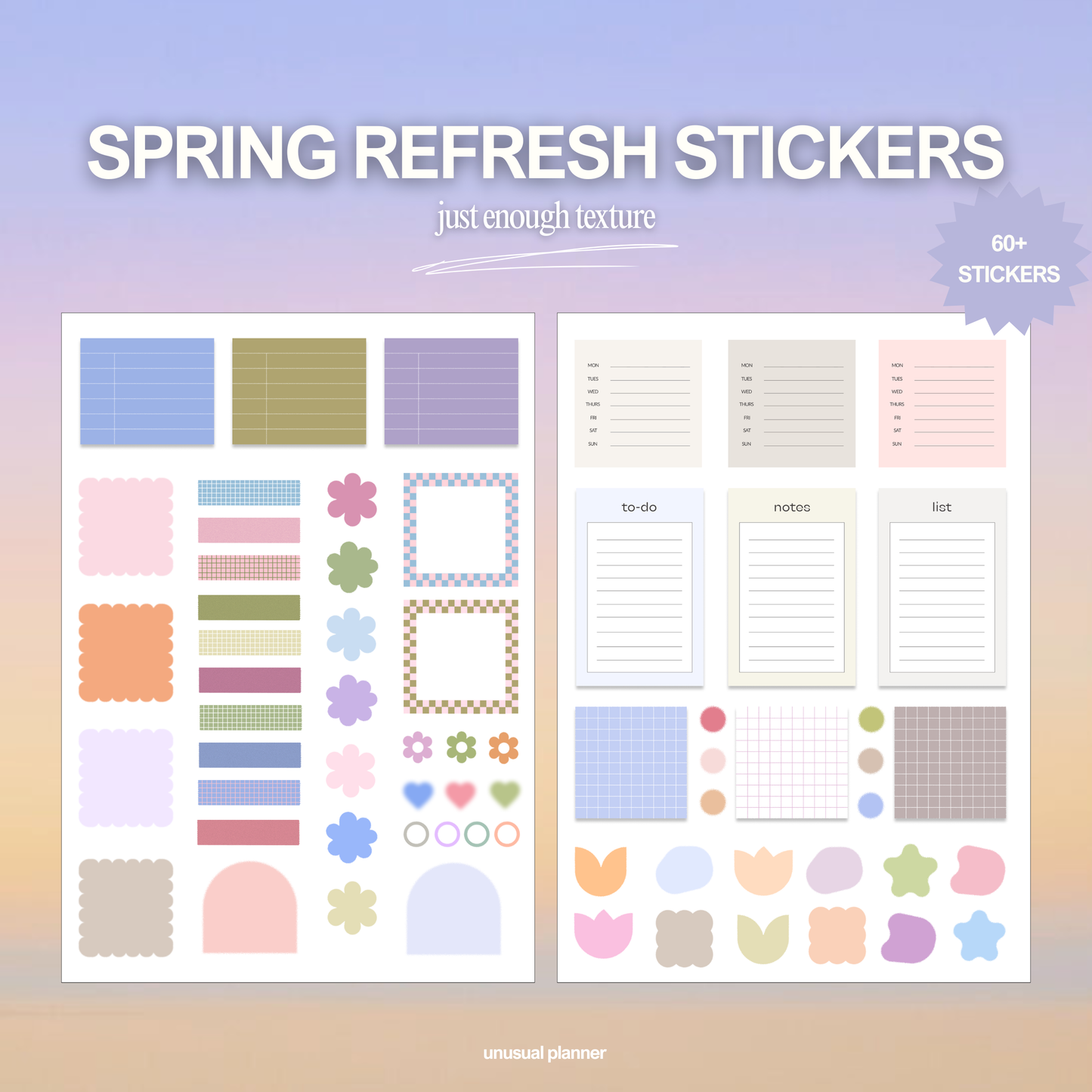 Spring Refresh Stickers