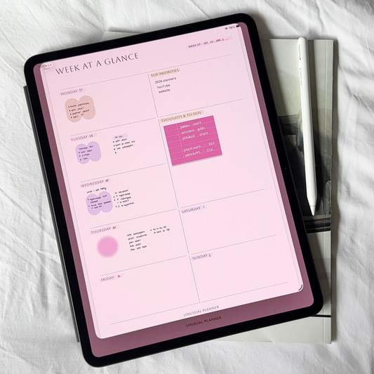 Simple Weekly Planner