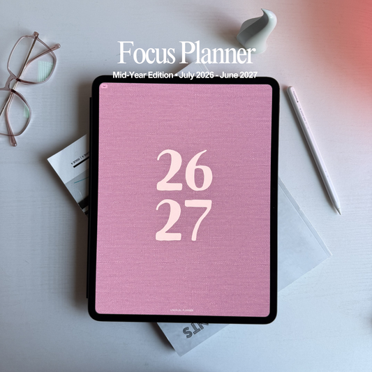 2026-2027 Focus Planner