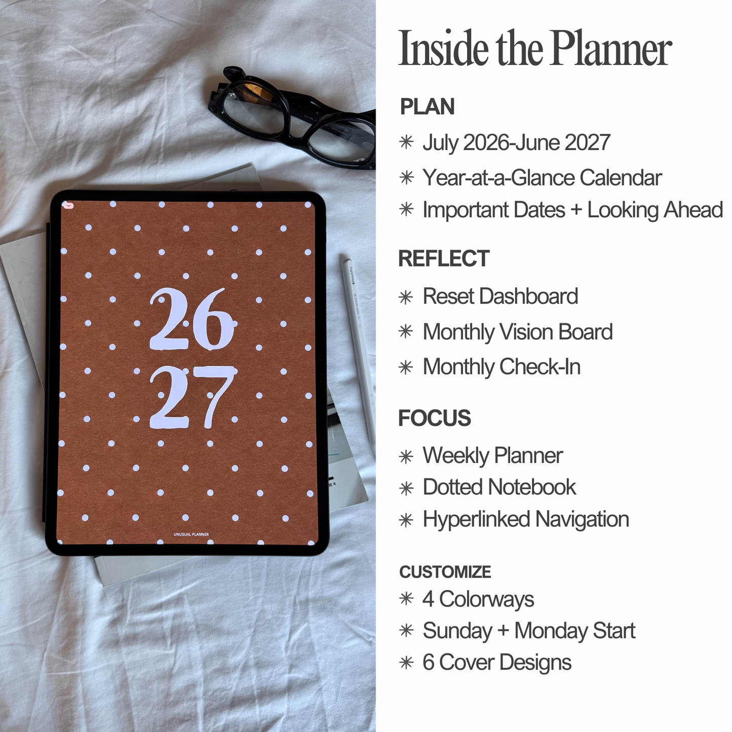 2026-2027 Focus Planner