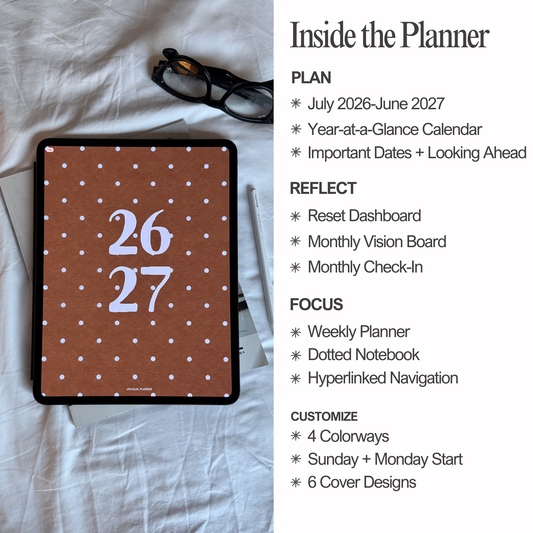 2026-2027 Focus Planner