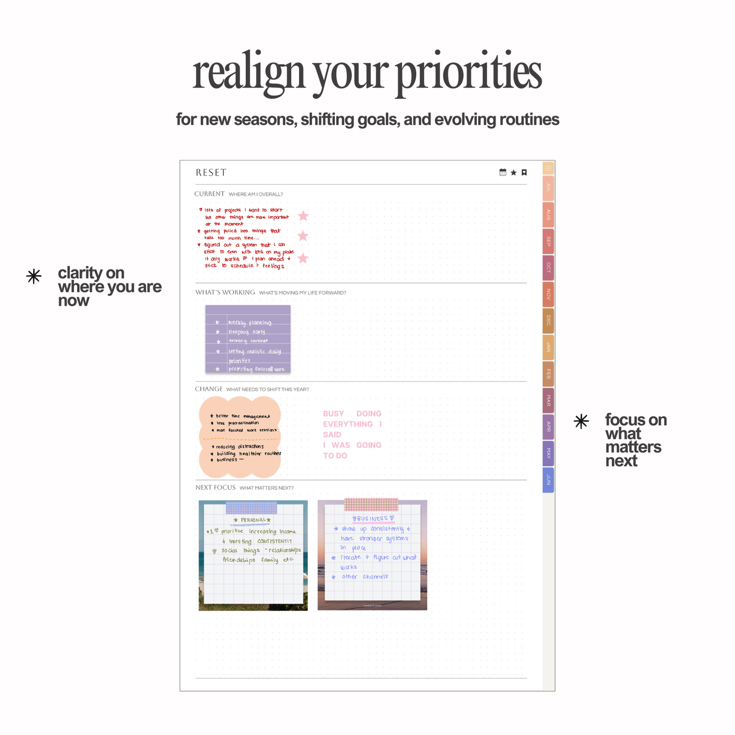 2026-2027 Focus Planner