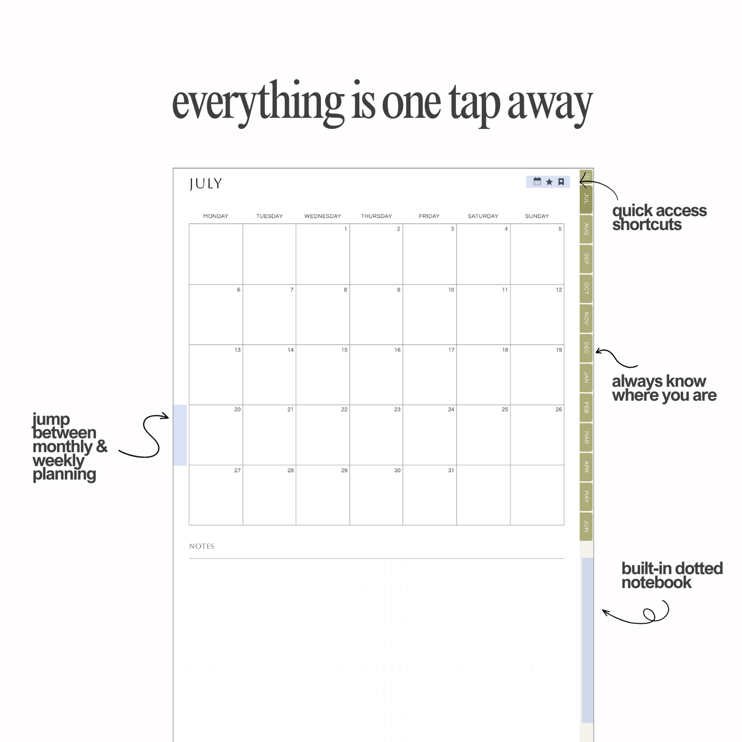 2026-2027 Focus Planner