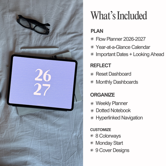 2026-2027 Flow Planner
